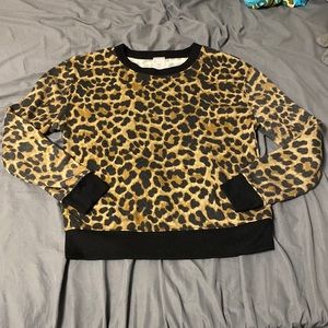 Cheeta crew neck